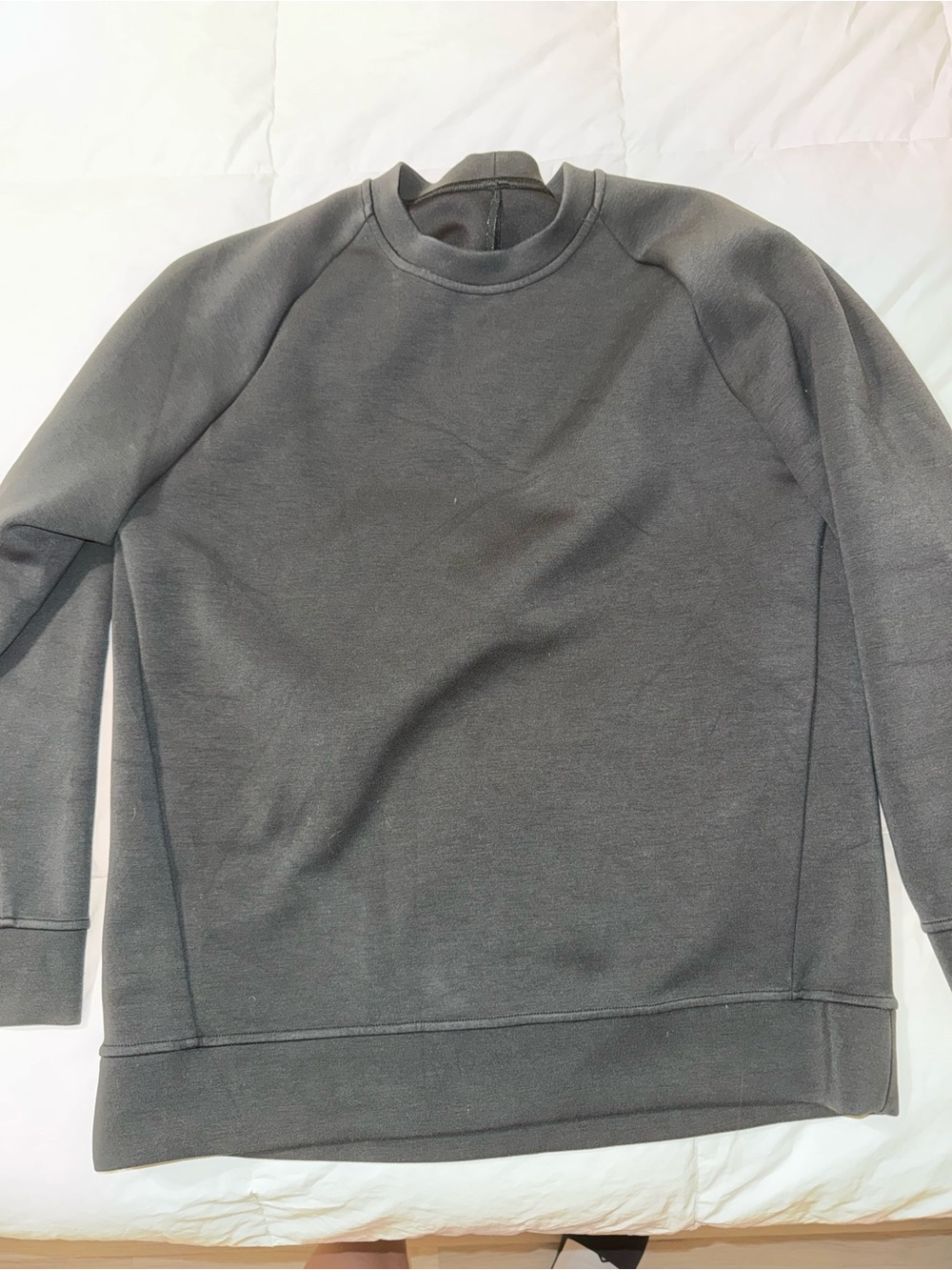 lululemon athletica Men's Dark Gray Crewneck Sweater
